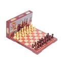 UNbit Chess Game Set Chess Set Chess Board Set Handcraft Travel Magnetic Chess Set，Portable Board Games Folding Chessboard Puzzle Game Chess Board Game Chess Game Chess