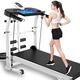 Home Treadmills,2 in 1 Folding Treadmill,1.5HP Under Desk Electric Treadmill,Installation Free,Running Machine Portable Treadmill for Running and Walking Exercise Home Gym Folding Treadmill