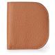 OXOAMP Wallets Wallet New Women's Leather Wallet Slim Simple Card Holder Portable Buckle Coin Purses 6 Card Slots Tear-Resistant Fashion (Color : Light Brown)