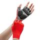 SDFGH Summer Cycling Short Finger Gloves Mountain Bike Outdoor Half Finger Sports Fitness Gloves (Color : Argento, Size : Uniform size)