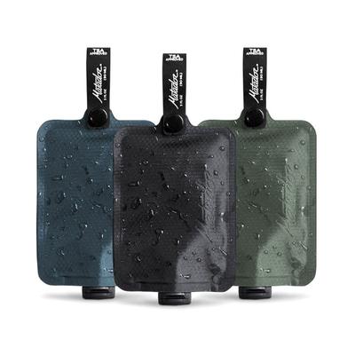 Matador FlatPak Toiletry Bottle 3 Pack Charcoal/Blue/Green One Size MATFPB3001MLT