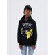 Hoodie NAME IT "NKMNOSCAR POKEMON SWEAT WH BRU NOOS BFU" Gr. 158 (164), schwarz (black) Jungen Sweatshirts