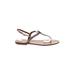 M. Gemi Sandals: Tan Shoes - Women's Size 41