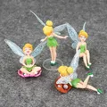 Figurines de princesses Disney en PVC 4 pièces/lot fée clochette elfe nickel é elfes à fleurs