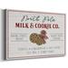 Trinx Milk & Cookie Co - Single Picture Frame Print on Canvas Metal | 40 H x 60 W x 1.5 D in | Wayfair CBA9A2D944FB441290C335A3185D6CEF