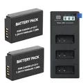 Batterie LP-E17 LPE17 LP E17 + chargeur USB LED 3-Suno pour appareils photo IL EOS 200D M3 M6