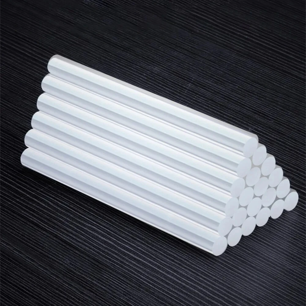 Bâtons de colle pour pistolet thermofusible 11mm x 100mm, outils transparents pour pistolet à colle électrique, outils de réparation artisanale en alliage, accessoires d'outils de bricolage