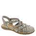 Clarks Elizabelle Sea - Womens 8.5 Pewter Sandal W