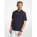 Cotton Half-zip Polo Shirt