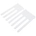 2 Pcs Piano Keys Musical Instruments Vertical Piano Supplies Musical Keyboard Musical Instrument Part