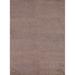 Brown Gray Gabbeh Oriental Area Rug Hand-Knotted Wool Carpet - 4'11" x 6'6"