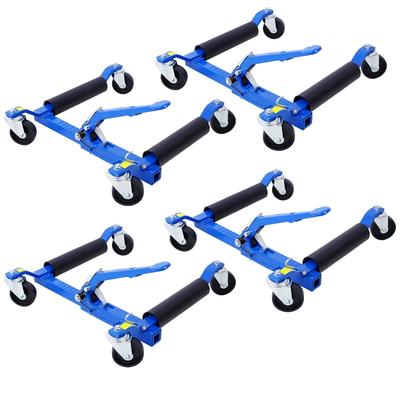 Wheel Dolly Car Skates Vehicle Positioning Hydraulic Tire Jack,4 PCS