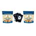 Peanut Butter Flavor Biscuit Wrapped with Chicken Dry Training Treats for Dogs - 2 pack - 16 oz per pack - plus 3 My Outlet Mall Resealable Storage Pouches