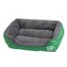 Ersazi Cat Beds for Indoor Cats Pet Winter Warm Pet Bed Pet Supplies And Dog Sleeping Bed On Clearance Green L