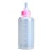 Huanledash 60ml Pet Milk Bottle Clear Scale Silicone Nipple Portable Cat Baby Dog Baby Feeding Bottle Pet Supplies