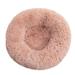 Apmemiss Cat Bed Clearance Dog Bed Calming Dog Beds for Small Medium Dogs - Round Donut Washable Dog Bed Anti-Slip Faux Fur Fluffy Donut Cuddler Anxiety Cat Bed Clearance Christmas