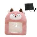 Fnochy Back to School USB Heating Film Winter Comfortable Plush Warming Handbag Plush Animal Hand Warmer Gif