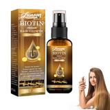 Hair Growth Spray for Men and Women - Castor Oil & Biotin Hair Growth Spray Hair Regrowth Treatment for Scalp Hair Loss Hair Thinning for Thicker Longer Fuller Healthier Hair 30ML