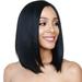 Beauty Clearance Under $15 Women Fashion Lady Gradient Short Straight Hair Cosplay Party Wig Black