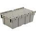 Distribution Container With Hinged Lid 19-5/8X11-7/8X7 Gray