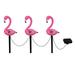 Solar Flamingo Decor Flamingo Light Solar Outdoor Lights Garden Solar Lights Outdoor Garden