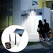 lulshou Solar Light Solar Sensor Light Security Camera Style Separated Type 3 M Cord Outdoor LED Solar Security Bright Motion Surveillance Light Emer