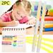 WNG Double Headed Highlighter Color Pen Key Line Marker Pen Candy Color Pen Office Marker Pen Hand Account Penï¼ˆ10Mlï¼‰