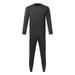 MSJUHEG Thermal Shirts For Men Long Johns For Men Long Johns For Women Thermal Thermal Underwear For Men High Waisted Underwear For Women Underwear For Men Pack Black 4XL