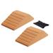 Baoblaze Cork Squat Wedge Block Durable Trainer for Pilates Yoga Heel Elevated Squats 2pcs with bag