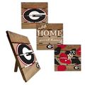 Georgia Bulldogs Four-Piece Hot Plate Set