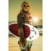 Star Wars / Chewbacca Chewbacca - Surf Board Poster - 22 x 34 inches