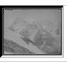 Historic Framed Print [Asulkan Glacier from Mount Abbott Selkirk Mts. British Columbia] 17-7/8 x 21-7/8