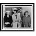 Historic Framed Print [(Left to right) Mrs. Alberta Hinkle Mrs. L.C. Bates Clarence A. Laws and P.M. Morgan NAACP officials arriving in federal court Little Rock Arkansas] 17-7/8 x 21-7/8