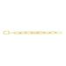 7.75 in. 14K Yellow Gold Lite Round Wire Paperclip Link Chain with Snap Clasp