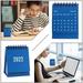 Lloopyting Clearance Calendar Calendars Planners & Organizers English Mini Desk Fresh And Portable Pendulums Calendar Table Decoration Home Decoration Calendar 2022 Wall Calendar Room Decor