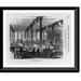 Historic Framed Print The Harper Establishment; or How the story books are made - by Jacob Abbott 1855: view of the interior of counting room 17-7/8 x 21-7/8
