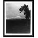 Historic Framed Print Ecuador. distant view of the snow-capped volcano Cotopaxi seen across the cattle-grazing Valle de Latacunga 17-7/8 x 21-7/8