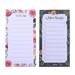 2 Pcs Magnetic Sticky Notes Magnetic Notepads Magnetic Note Pads Refrigerator Memo Pads Message Notepads