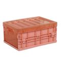 Hxoliqit Plastic Folding Storage Container Basket Crate Box Stack Foldable Organizer Box Mini Storage Bags Storage Boxes Storage Bag Organizer Storage Bags(Multi-color) for Home storage