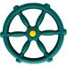 Playground Accessories - Pirate Ship Wheel for Kids Outdoor Playhouse Treehouse Backyard Playset Or Swingset - Wooden Attachments Parts