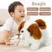 Toys Clearance 2023! CWCWFHZH New Smart Dog Plush Toy Electric Plush Robot Dog Toddler Toy for Christmas Gift Plush Toys