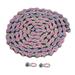 8 Speed Colorful Bicycle Chain Manganese Steel Chain Cycling Spare Parts for Mountain Bike