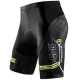 Sponeed Menâ€™s Cycling Shorts Gel Padded MTB Bicycle Bottoms Road Riding Clothing Yellow M