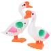 2 Pcs Clockwork Goose Childrens Toys Small Wind-up Goose Toys Simulation Goose Toys Clockwork Toys Baby