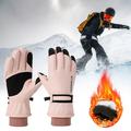 Vestitiy Winter Ski Gloves for Men Women Ski Gloves Water Proof Touchscreen Snowboard Gloves Warm Winter Snow Gloves For Cold Weather Fits Both Men & Women