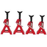 Climbing Car Dummy Jack Accessories Metal 6 Ton 3 Ton Dummy Jack Stand for D90 SCX10 1/10 Remote Control Tracked Car Red Metal