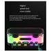 ckepdyeh Retro Speaker Portable Bluetooth 5.2 Punk Speaker Subwoofer Sound Box with LED Light Gaming Small Speakers