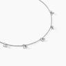 Collier Narcisse Dream Argent Blanc