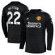 Manchester United EPL Third Goalkeeper Shirt 2023-24 with Heaton 22 printing