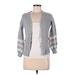 Sonoma Goods for Life Cardigan Sweater: Gray Sweaters & Sweatshirts - Women's Size 8